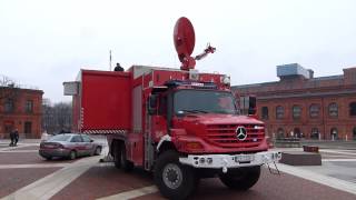 Nowość Alarmowo 220E99  SCDiŁ MercedesBenz Zetros 2733Zamet  KW PSP Łódź [upl. by Inglebert868]