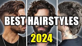 8 Best Hairstyles for Guys in 2024 TRY THESE [upl. by Enyak]