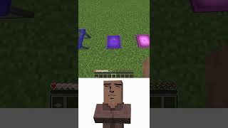 Highest Jump vs Oi Oi Oi Villager Facetime shorts meme minecraft [upl. by Anoyet]