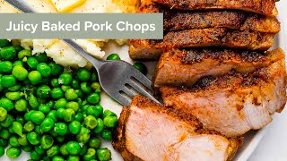 Learn How to Make Juicy Baked Pork Chops  Its Easy [upl. by Anitram893]