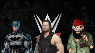 Batman vs Roman Reigns vs a Hobo WWE 2K24 [upl. by Immat]