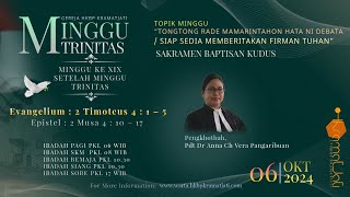 MINGGU XIX DUNG TRINITATIS 6 OKTOBER 2024 [upl. by Yeltnerb]