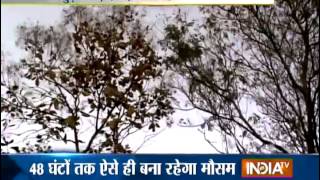 Rain in Delhi Met Department Predicts More Rain in Next 24hour  India TV [upl. by Ataynik]