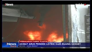 Kebakaran Hebat Pabrik Plastik Dynaplast di Cikarang  iNews Sore 2906 [upl. by Nnyluqcaj14]