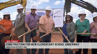 Anderson School District 1 breaks ground on new elementary school [upl. by Maida]