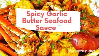 Spicy Garlic Butter Seafood Sauce [upl. by Marelya]