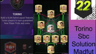 Torino Sbc Serie A Hybrids Madfut 22 Sbc Solutions [upl. by Shirk]