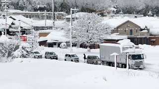 Starker Schneefall in Japan [upl. by Huntington109]