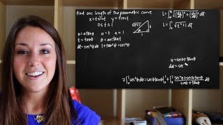 Parametric arc length KristaKingMath [upl. by Sianna]