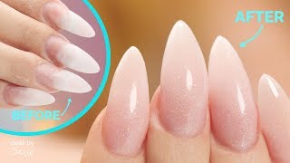 Acrylic Nail Fill and Makeover [upl. by Euv610]