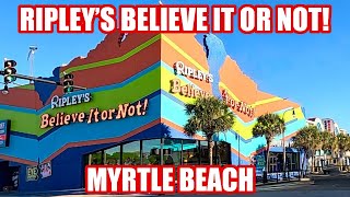 Ripleys Believe It or Not Odditorium in Myrtle Beach on Ocean Boulevard  Full Tour [upl. by Emlen461]