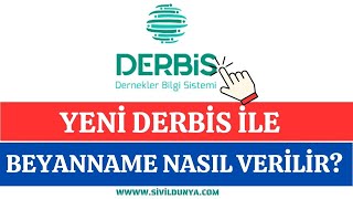 Yeni DERBİS ile Beyanname Nasıl Bildirilir [upl. by Sulecram745]