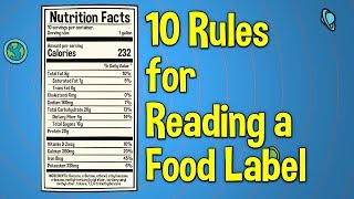 10 Rules For Reading a Food Label [upl. by Gertrud730]