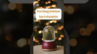 Free Chegg Solutions chegg freesolutions christmas [upl. by Sanger]