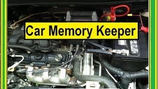 Car Memory Keeper How to change car batteries without losing Radio memory [upl. by Anaoy]