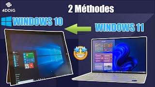 Comment déinstaller Windows 11 et revenir à Windows 10  【2 Méthodes】 [upl. by Ramas]