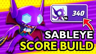 HOW TO SCORE 300 WITH THIS SABLEYE SCORE BUILD Pokemon Unite [upl. by Linea]