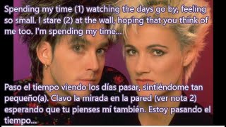 Spending my time  Roxette letra subtitulada español inglés [upl. by Eniledam]