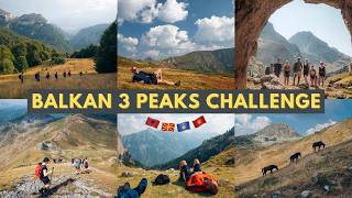 Balkan 3 Peaks Challenge 4 countries 4 days  3 summits [upl. by Aynna]