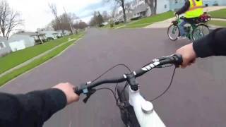 66cc GT2A vs 80cc 29quot CRUISER 7speed Jackshaft motorized bicycle ride to get gas 66cc 80cc [upl. by Savill565]