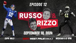 What current day QB is a hall of famer Russo amp Rizzo Ep 12 [upl. by Alekin]