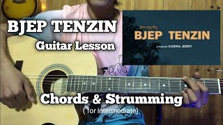 BJEP TENZIN  Guitar lesson  Bhutanese song  chords and strumming [upl. by Wixted628]