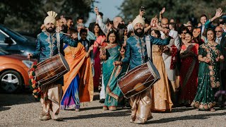 Drummers Delight  Dhol Players  The ULTIMATE Wedding Entrance [upl. by Cecile]