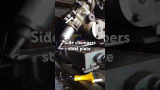 steel plate side champer for welding slot short video [upl. by Anafetse]