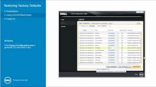 Dell Client Configuration Toolkit CCTK  Reset BIOS Defaults [upl. by Myk150]