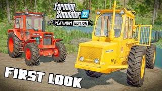 Farming Simulator 22 Platinum Edition  First Look Gameplay [upl. by Eiramyelhsa]