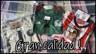 Unboxing Jerseys  Selección mexicana  PSG  Chivas [upl. by Sucrad]