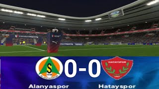 alanyaspor vs hatayspor 00  Turkiye Super League 2024  Today Match Highlights [upl. by Ailet]