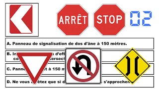 2023 Examen théorique saaq  Test de conduite la signalisation [upl. by Anitsirc]