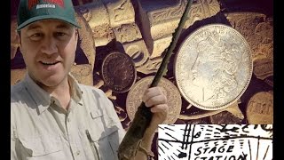 Metal Detecting a Wild West Stage Stop Finding Guns and BIG Silver coins [upl. by Aihsetan]