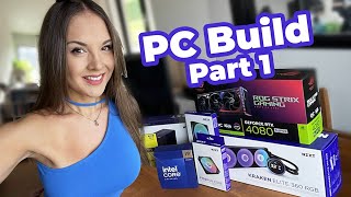 Building New Gaming PC  UNCUT Part 1 [upl. by Nwatna]