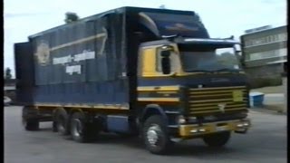 ASG trucks in June 1992 in Jönköping Värnamo and Kalmar [upl. by Ordnassela]