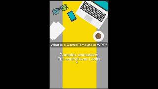 What is a ControlTemplate in WPF  WPF Interview Question Explained [upl. by Yaj]