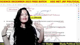 Machiavelli Political Thought🔥 The Prince and Theory of States🔥 UGC NET by Preeti Bora [upl. by Darla]