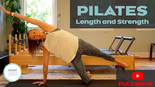 Studio Pilates  Full Hour  Length and Strength [upl. by Fredkin764]