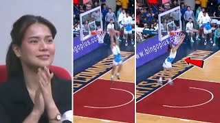 Ricci Riveros GF was so Proud after Ricci Unreal Poster Dunk of 2024 [upl. by Sammie]