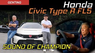 Tuned Honda Civic Type R FL5 350hp 500Nm Genting Hillclimb  Sound of Champion  YS Khong Driving [upl. by Palgrave]