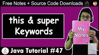 this and super keyword in Java [upl. by Rebba905]