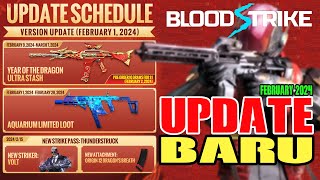 ULTRA SKiN M4A1 NAGA APi amp PATCH NOTE FEBRUARi 2024 😂 Blood Strike Indonesia [upl. by Navlys]