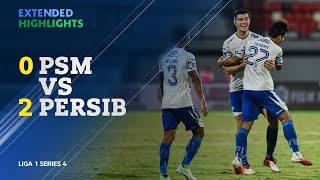 PSM 0 vs 2 PERSIB  Extended Highlights  Liga 1 20212022 [upl. by Araht]