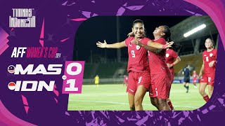 Highlights Malaysia vs Indonesia  AFF Women’s Cup 2024 [upl. by Lana]