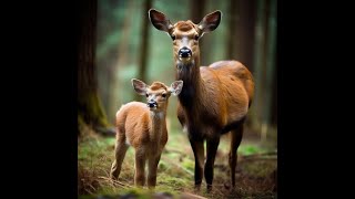 Cow elk calling her calf [upl. by Grenville]