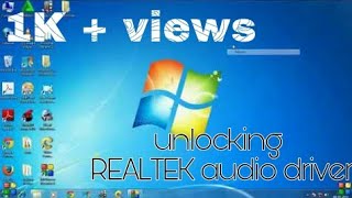 Unlock realtek R279 in windows7 32bit [upl. by James]