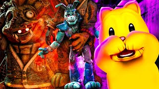 ALL ENDINGS  GLAM BONNIE SECRET ROOM  FNAF SECURITY BREACH RUIN DLC 4 [upl. by Valtin438]