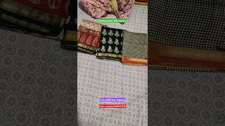 Maheshwari Silk sarees ।। New Black Chaks Colours ।। Free shipping ।। Silk sarees collection [upl. by Gleich]