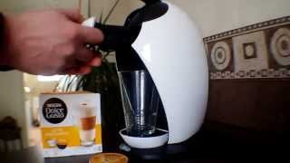 NESCAFÉ Dolce Gusto De´Longhi Jovia wie man einen Latte macchiato macht [upl. by Chapa]